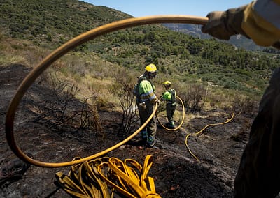 Bomberos forestales