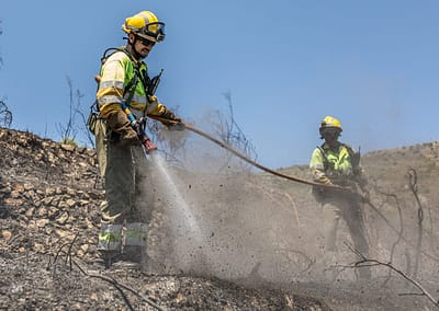 Bomberos forestales
